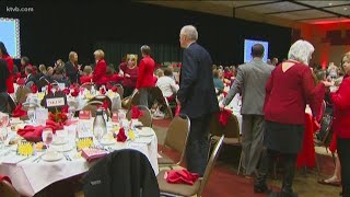 Women 'go red' to raise awareness about heart disease