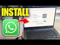 How To Install WhatsApp on Laptop & PC (Windows 11)