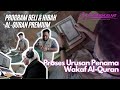 PROSES URUSAN PENAMA WAKAF AL-QURAN PREMIUM ADE AZHAR 35 DALAM 1