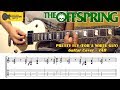 PRETTY FLY FOR A WHITE GUY The Offspring GUITAR TAB COVER LESSON TUTORIAL