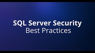 10 Steps to Secure your SQL Server | SQL Server Security- #SQL #SQLServer #DatabaseSecurity