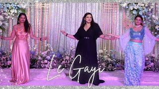 Le Gayi  Amie & Manit's Wedding Dance Performance | Sangeet Night