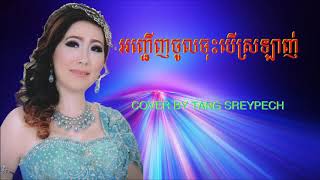 អញ្ជើញចូលចុះបើស្រឡាញ់ COVER BY TANG SREYPECH