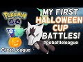 First Halloween Cup Battles in GBL! A Marowak, Galvantula, Wigglytuff | Pokemon GO Battle League PVP