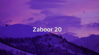 Zaboor 20 - Dukhan dey veley teri