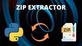 how to extract zip files with python [tkinter gui]