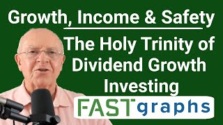 Growth, Income & Safety Is The Holy Trinity of Dividend Growth Investing | FAST Graphs