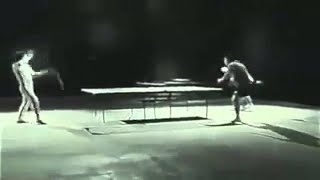 Bruce Lee - Table Tennis, Ping Pong and Lighting a Cigarette With Nunchakus for Nokia