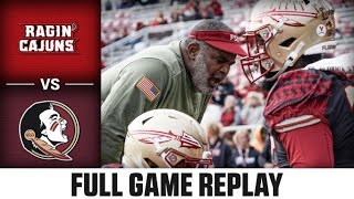 Louisiana vs. Florida State Full Game | 2022 ACC Football