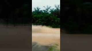Johor Kluang jalan Mersing Kahang sudah banjir 🥲