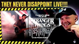 Spectacular!!!! - TWENTY ONE PILOTS - Heathens / Stranger Things ( live ) [ Reaction ] UK REACTOR |