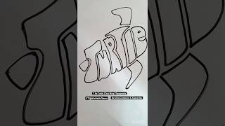 T for Turtle | Text Wrap | Typography #shorts