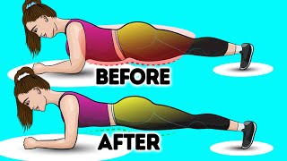 14 Days Plank Challenge to Get A FLAT BELLY