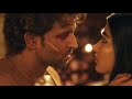 pooja hegde shares a kiss with hrithik roshan