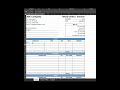Invoice Template Tutorial for Small Business | Easy Invoice Tutorial |  #bookkeeping #invoice