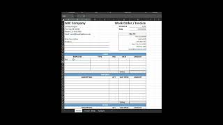 Invoice Template Tutorial for Small Business | Easy Invoice Tutorial | #bookkeeping #invoice