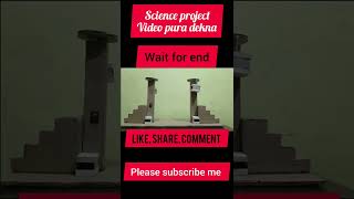 science project || how to make a ropeway model #trending #facts #innovation #shorts