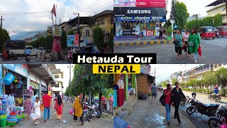 Hetauda, Nepal [4K🇳🇵] City Main Street Tour - Virtual Walking Tour 2022