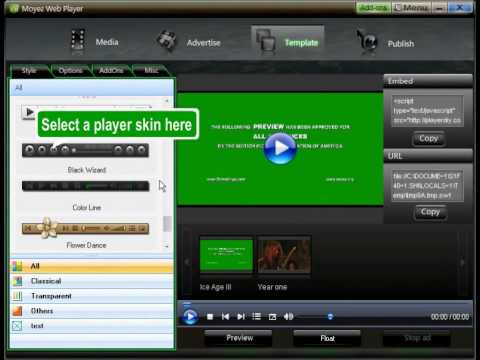 Customize Skinning Flash Video Player For Website With No Coding Needed Customize Skinning Flash Video Player For Website With No Coding Needed