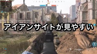 【COD:MWサーチ】アイアンサイトが見やすくて頭出しも簡単にやれちゃう子