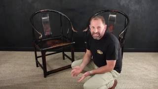 Antique Qing Dynasty Chairs.