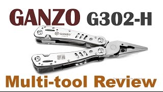 💥Review Flagship Ganzo Multi-tool G302-H 🛠 Replaceable cutters and screw driver tips. 👍