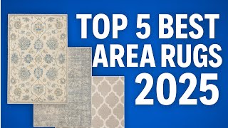 Top 5 Best Area Rugs for Living Rooms in 2025