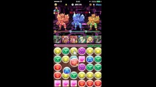 【パズドラ】ジャパンカップ予選杯で121304点！(初見解説\u0026高得点)