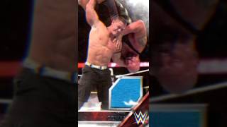 WWE attitude👿👿🔥 John Cena fight versus Roman Reigns #wwe #JohnCena  #shorts #attitude