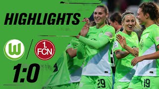 Kalma mit Torpremiere | Highlights | VfL Wolfsburg - 1. FC Nürnberg | 1:0
