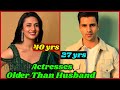 10 TV Actresses who are Older Than Their Husband