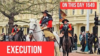 King Charles1 Execution Reenactment | Time Travel 17th Century...