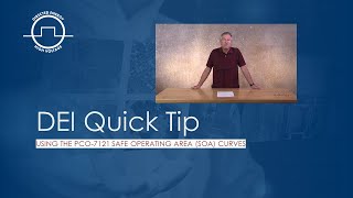 DEI Quick Tip Using the PCO-7121 Safe Operating Area Curves