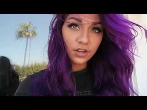 Dying My Hair Purple | Andrea Russett Dying My Hair Purple | Andrea Russett