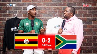 Hugo Broos Arrogance Works For Him | Uganda 0-2 Bafana Bafana | Bobo