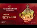 third day of novena mass january 11 2025 5 30 am