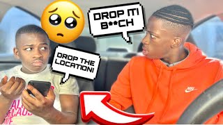 ACTING SCARED TO FIGHT PRANK ON BOYFRIEND...