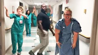 Florida Mom-to-Be Dances With Husband and Nurses Before Delivering Baby