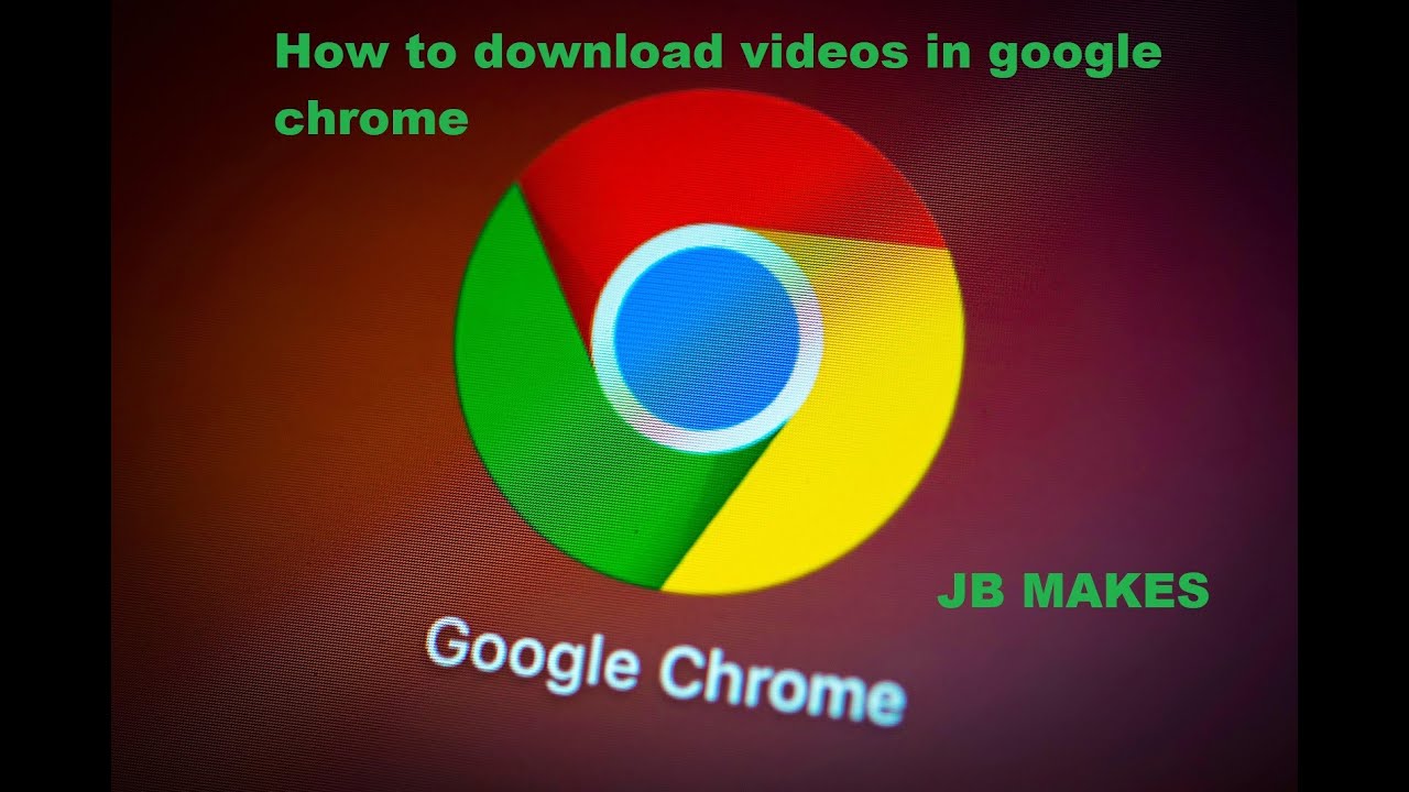 How To Download Videos In Chrome - YouTube