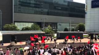 2014.8.30 ど祭り1日目 スタッフ隊列