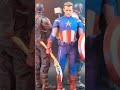 Hot Toys Captain America Trio from Avengers Endgame!  #shorts #short #avengers