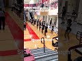 🏀 basketball player almost takes out cheerleader cheer cheerleading highschoolbasketball