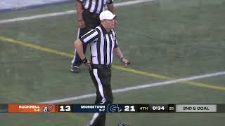 Bucknell at Georgetown Football Video Highlights (Courtesy of ESPN)