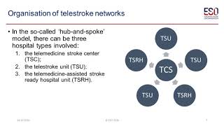 Telestroke for stroke patients Overview.