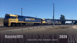 4PM4 - NR120-NR54-NR15 (Steel) Gheringhap - Australian Trains by Raysha1811