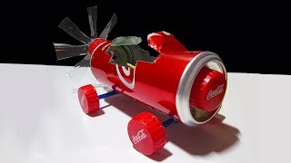 Coke Can Car - How to make a AWESOME Coke Can Air Powered Car