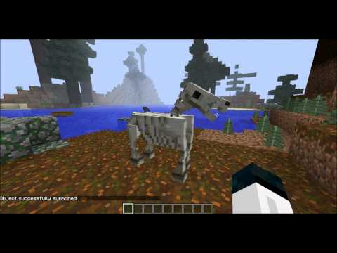 Minecraft Snapshot 13w37b/1.7 How To Get Skeleton And Zombie Horses Minecraft Snapshot 13w37b/1.7 How To Get Skeleton And Zombie Horses