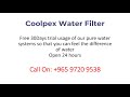 coolpex water filter system kuwait