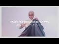 Naelofar Mono Shawl Tutorial