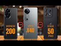 Honor 200 vs Vivo V40 vs Motorola Edge 50 Pro